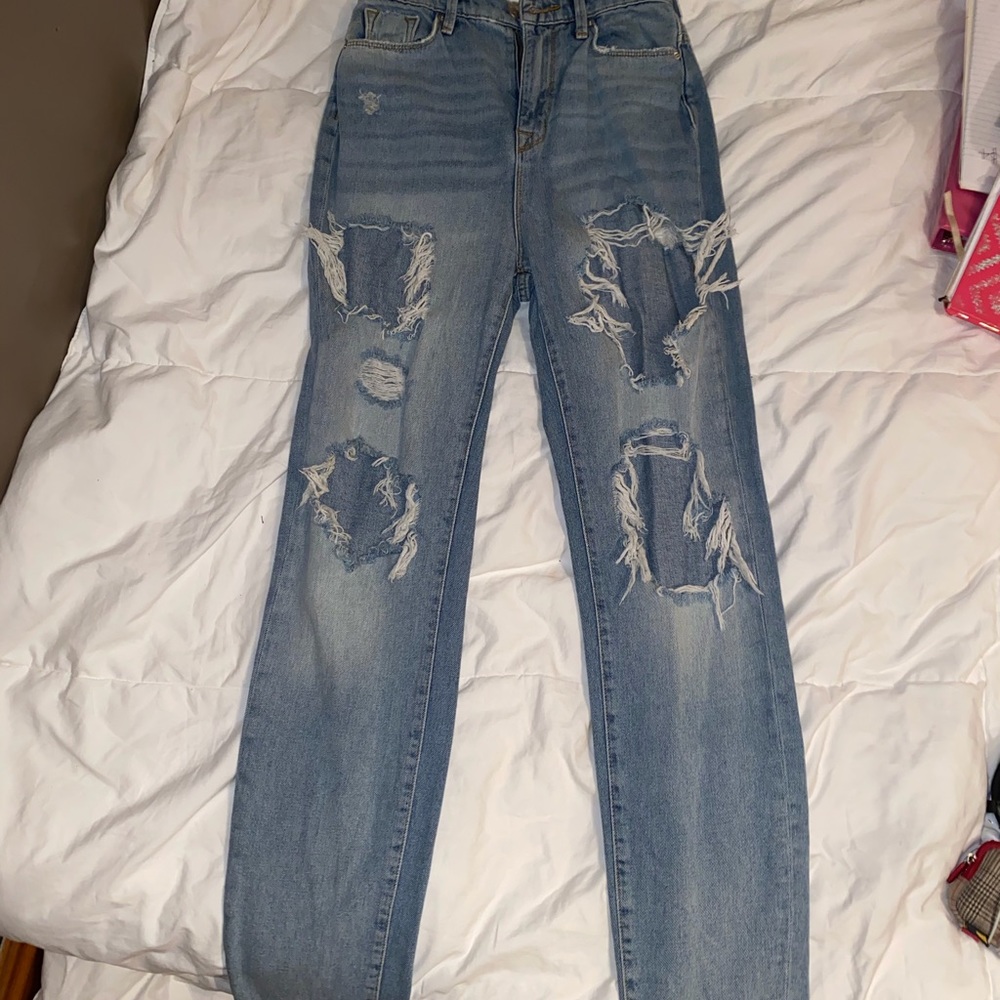 BDG distressed high waisted jeans